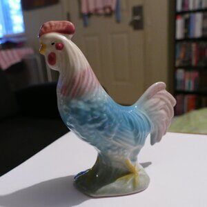Vintage Ceramic Rooster Chicken Figurine